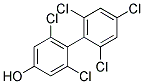 2,2',4',6,6'-PENTACHLORO-4-BIPHENYLOL 结构式