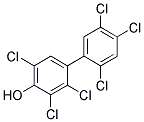 2,2',3,4',5,5'-HEXACHLORO-4-BIPHENYLOL 结构式