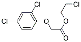 2-Chloroethyl (2,4-dichlorophenoxy)acetate 结构式