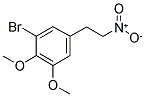 1-(3-Bromo-4,5-dimethoxyphenyl)-2-nitroethane 结构式