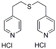 DI-[2-(4-PYRIDYL)ETHYL]SULFIDE, DIHYDROCHLORIDE 结构式