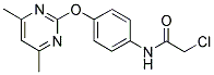 N-CHLOROACETYL-4-[(4,6-DIMETHYLPYRIMIDIN-2-YL)OXY]ANILINE 结构式