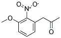 (3-METHOXY-2-NITROPHENYL)ACETONE 结构式