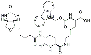 FMOC-LYS(BIOT-ACP)-OH 结构式