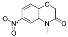 4-METHYL-6-NITRO-2H-1,4-BENZOXAZIN-3(4H)-ONE 结构式