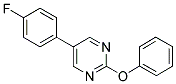 5-(4-FLUOROPHENYL)-2-PHENOXYPYRIMIDINE 结构式