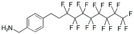 4-(1H,1H,2H,2H-PERFLUORODECYL)BENZYLAMINE 结构式