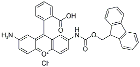 N-FMOC RHODAMINE 110 结构式