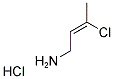 3-CHLORO-BUT-2-ENYLAMINE HYDROCHLORIDE 结构式