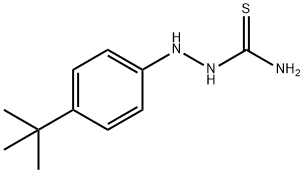 2-[4-(TERT-BUTYL)PHENYL]-1-HYDRAZINECARBOTHIOAMIDE 结构式