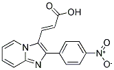 3-[2-(4-NITRO-PHENYL)-IMIDAZO[1,2-A]PYRIDIN-3-YL]-ACRYLIC ACID 结构式