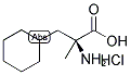 (S)-2-AMINO-3-CYCLOHEXYL-2-METHYL-PROPIONIC ACID HCL 结构式