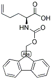 (2S)-FMOC-2-AMINO-5-HEXENOIC ACID 结构式