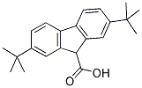 2,7-DI-TERT-BUTYLFLUORENE-9-CARBOXYLIC ACID 结构式