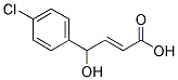 4-(4-CHLOROPHENYL)-4-HYDROXY-2-BUTANOIC ACID 结构式