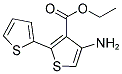 Ethyl 2,2'-bithiophene-4-amino-3-carboxylate 结构式
