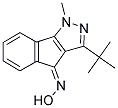 3-(TERT-BUTYL)-4-(HYDROXYIMINO)-1-METHYLINDENO[2,3-D]PYRAZOLE 结构式