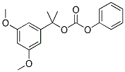 (ALPHA,ALPHA-DIMETHYL-3,5-DIMETHOXYBENZYL)PHENYLCARBONATE 结构式