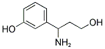 3-(1-AMINO-3-HYDROXY-PROPYL)-PHENOL 结构式