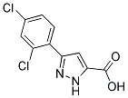 5-(2,4-DICHLORO-PHENYL)-2H-PYRAZOLE-3-CARBOXYLIC ACID 结构式