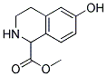 6-HYDROXY-1,2,3,4-TETRAHYDRO-ISOQUINOLINE-1-CARBOXYLIC ACID METHYL ESTER 结构式