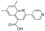 6,8-二甲基-2-吡啶-4-基-喹啉-4-羧酸 结构式