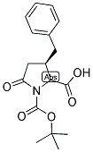 (4R)-BOC-4-BENZYL-PYR-OH 结构式