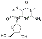 3-METHYL-8-(2-DEOXY-B-D-RIBOFURANOSYL)ISOXANTHOPTERIN 结构式