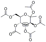 2,3,4,5,7-PENTA-O-ACETYL-1-DEOXY-D-ALTRO-HEPTULOPYRANOSE 结构式