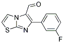 6-(3-FLUORO-PHENYL)-IMIDAZO[2,1-B]THIAZOLE-5-CARBALDEHYDE 结构式