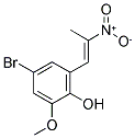 1-(5-BROMO-2-HYDROXY-3-METHOXYPHENYL)-2-NITROPROPENE 结构式