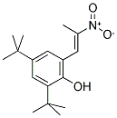1-(3,5-DI-T-BUTYL-2-HYDROXYPHENYL)-2-NITROPROPENE 结构式