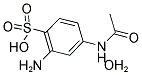 4-ACETAMIDO-2-AMINOBENZENESULFONIC ACID HYDRATE 结构式