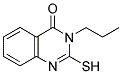 2-MERCAPTO-3-PROPYL-3H-QUINAZOLIN-4-ONE 结构式