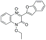 3-(1-BENZOFURAN-2-YL)-1-ETHOXYQUINOXALIN-2(1H)-ONE 4-OXIDE 结构式