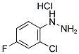 2-CHLORO-4-FLUOROPHENYLHYDRAZINE HYDROCHLORIDE 结构式