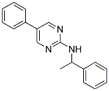 5-PHENYL-N-(1-PHENYLETHYL)PYRIMIDIN-2-AMINE 结构式