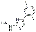 [4-(2,5-DIMETHYL-PHENYL)-THIAZOL-2-YL]-HYDRAZINE 结构式
