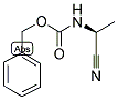 (S)-N-CBZ-ALANINE-NITRILE 结构式