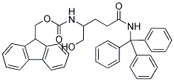FMOC-DELTA-TRITYL-DL-GLUTAMINOL 结构式