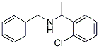 BENZYL-[1-(2-CHLORO-PHENYL)-ETHYL]-AMINE 结构式