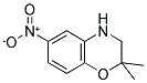 2,2-DIMETHYL-6-NITRO-3,4-DIHYDRO-2H-BENZO[1,4]OXAZINE 结构式