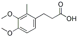 3,4-DIMETHOXY-2-METHYLPHENYLPROPIONIC ACID 结构式