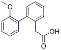 (2'-METHOXY-BIPHENYL-2-YL)-ACETIC ACID 结构式