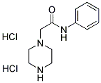 N-苯基-2-哌嗪-1-基-乙酰胺二盐酸盐 结构式