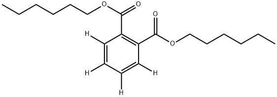 邻苯二甲酸二己酯-3,4,5,6-D4 结构式