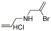 N-ALLYL-2-BROMOPROP-2-EN-1-AMINE HYDROCHLORIDE 结构式