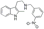 N-[2-(2-METHYL-1H-INDOL-3-YL)ETHYL]-N-(3-NITROBENZYL)AMINE 结构式