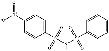 4-NITRO-N-(PHENYLSULFONYL)BENZENESULFONAMIDE 结构式