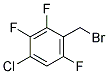 4-CHLORO-2,3,6-TRIFLUOROBENZYL BROMIDE 结构式